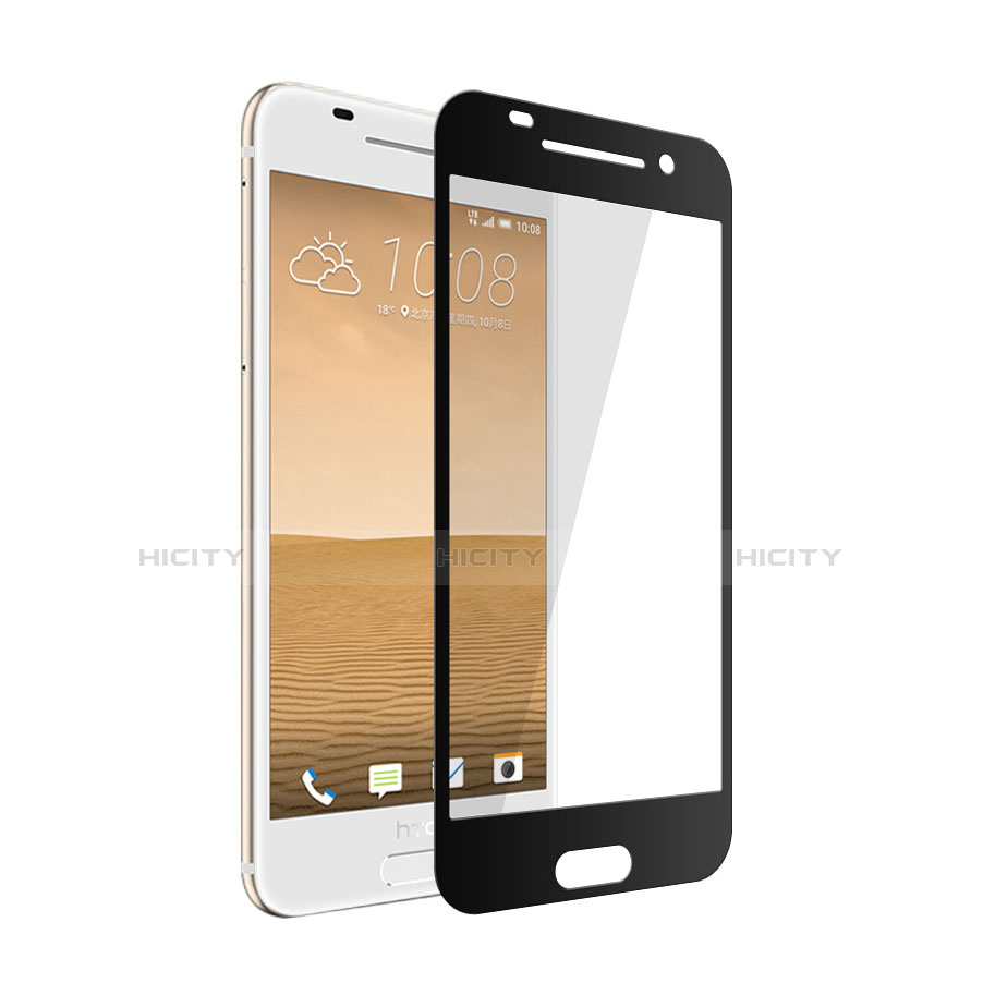 HTC One A9用強化ガラス フル液晶保護フィルム HTC ブラック