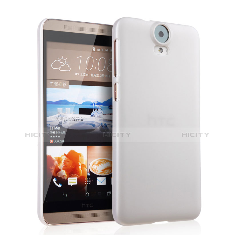 HTC One E9 Plus用ハードケース プラスチック 質感もマット HTC ホワイト