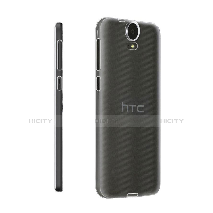 HTC One E9 Plus用極薄ソフトケース シリコンケース 耐衝撃 全面保護 クリア透明 HTC クリア