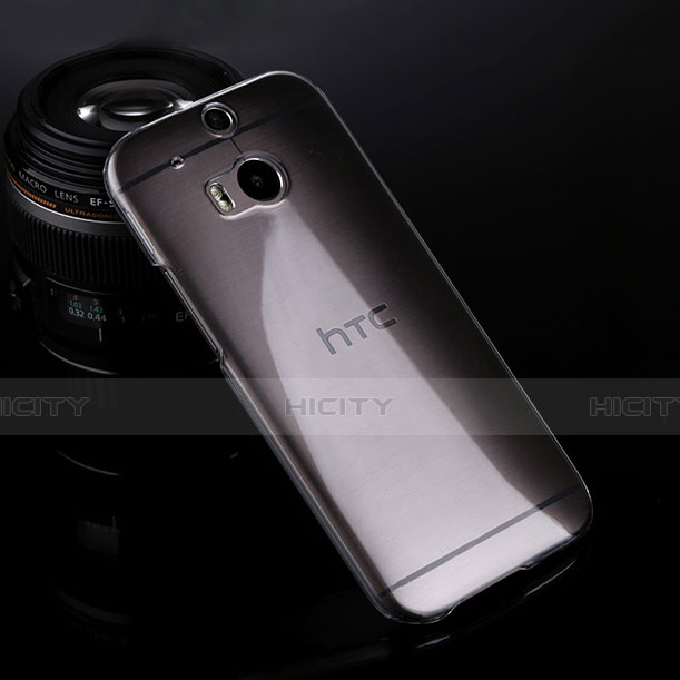HTC One M8用ハードケース クリスタル クリア透明 HTC クリア