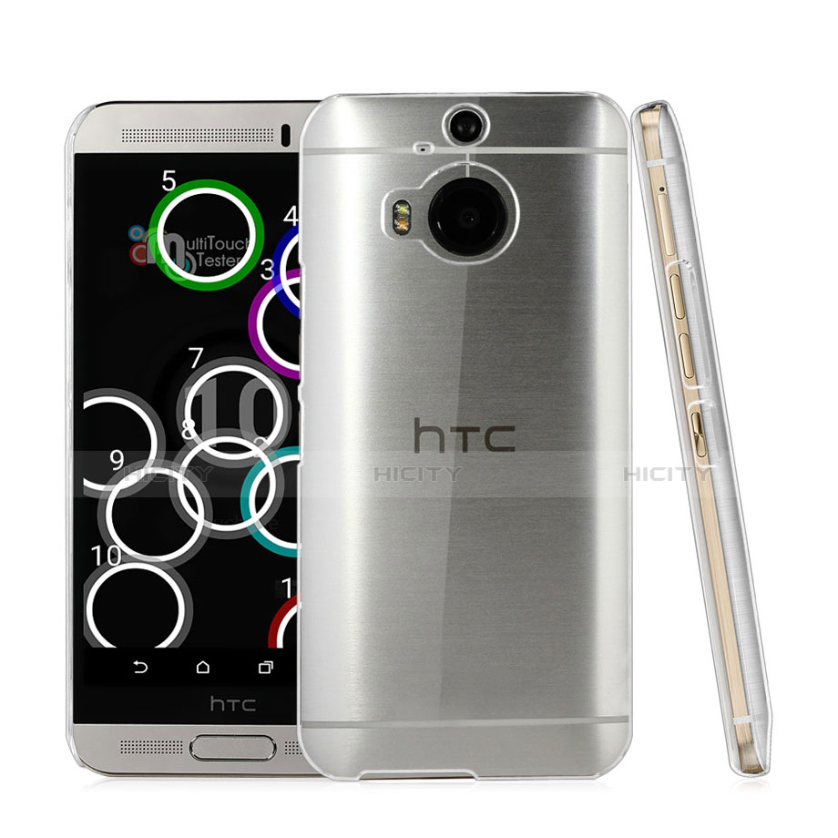 HTC One M9 Plus用ハードケース クリスタル クリア透明 HTC クリア