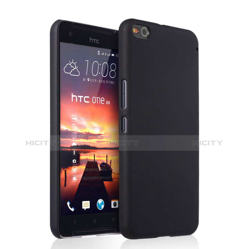 HTC One X9用ハードケース プラスチック 質感もマット HTC ブラック