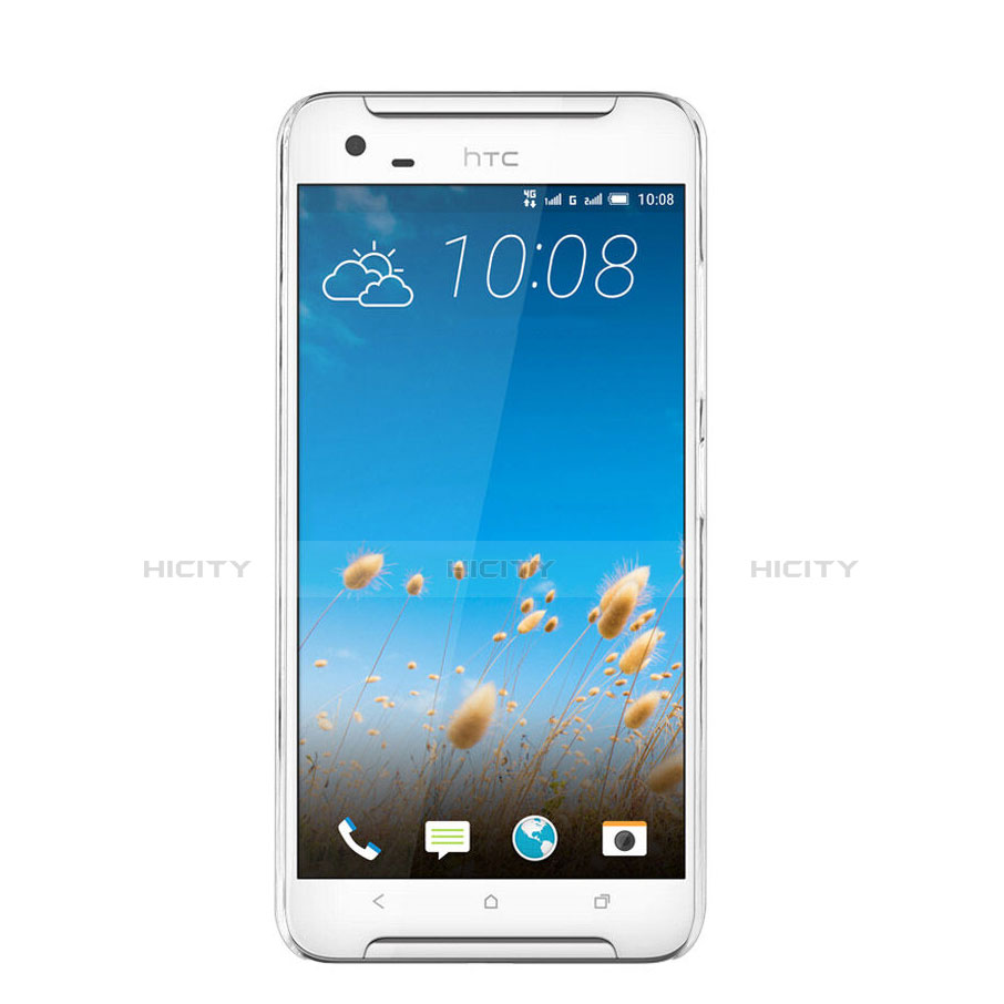 HTC One X9用ハードケース クリスタル クリア透明 HTC クリア