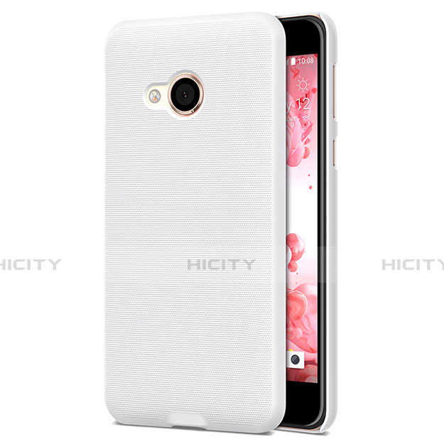 HTC U Play用ハードケース プラスチック 質感もマット HTC ホワイト