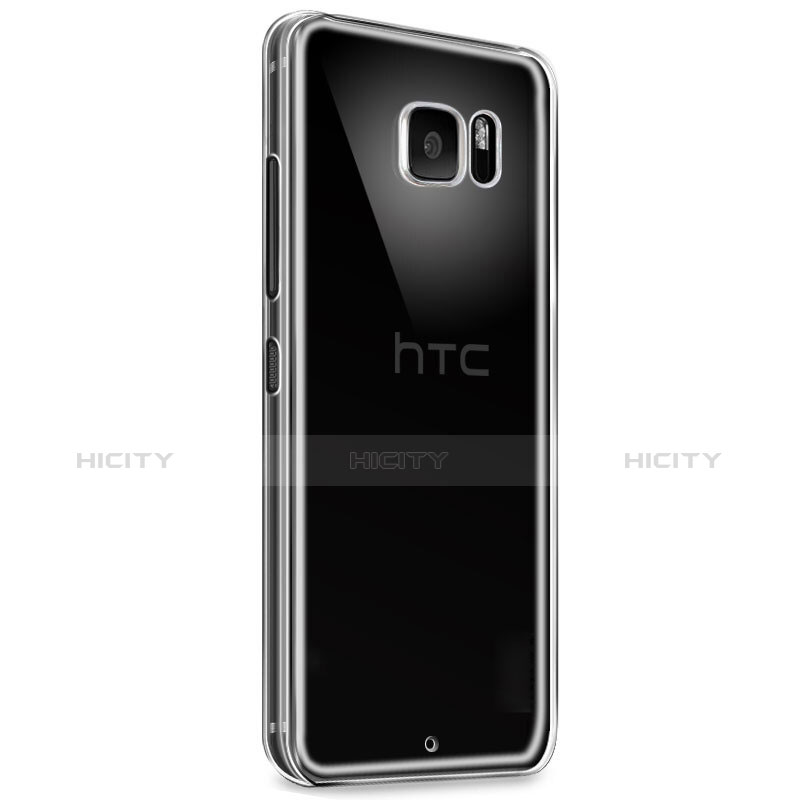 HTC U Ultra用極薄ソフトケース シリコンケース 耐衝撃 全面保護 クリア透明 カバー HTC クリア