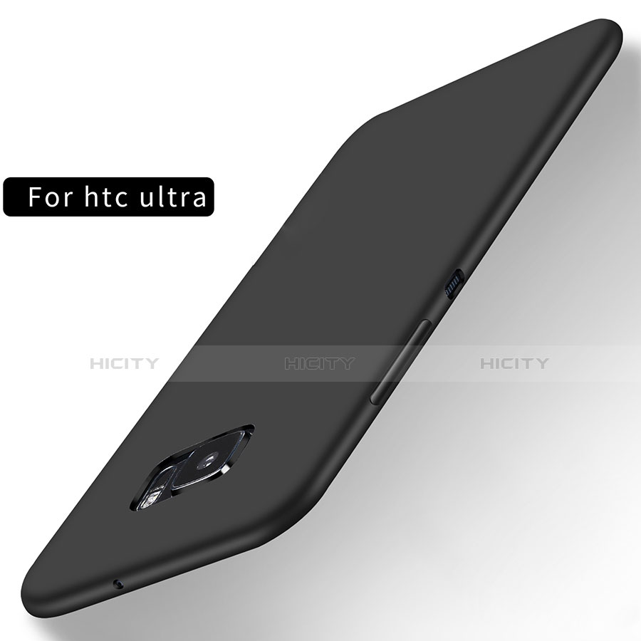 HTC U Ultra用極薄ソフトケース シリコンケース 耐衝撃 全面保護 HTC ブラック