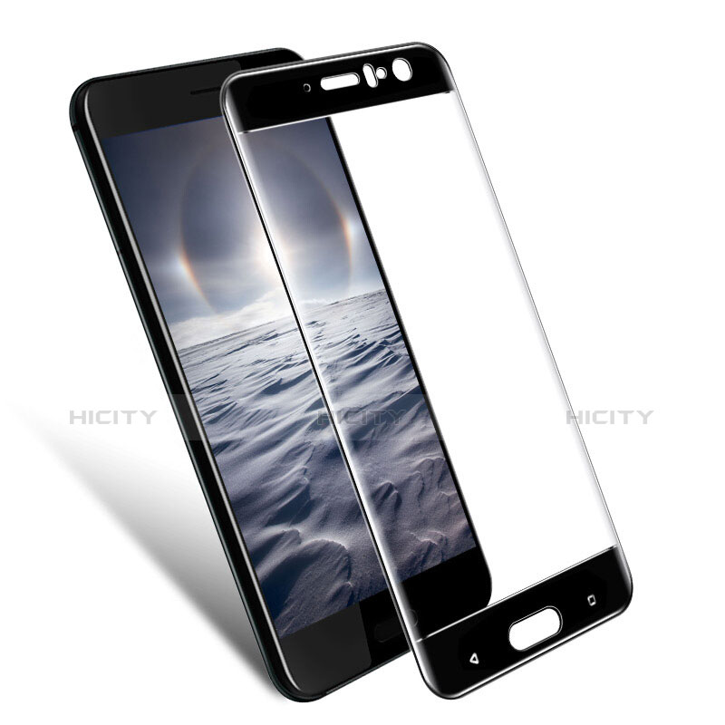 HTC U11用強化ガラス フル液晶保護フィルム HTC ブラック
