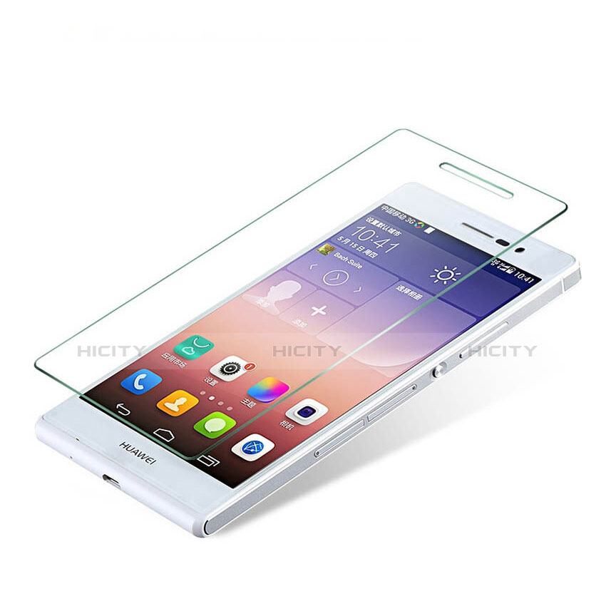 Huawei Ascend P6用強化ガラス 液晶保護フィルム ファーウェイ クリア