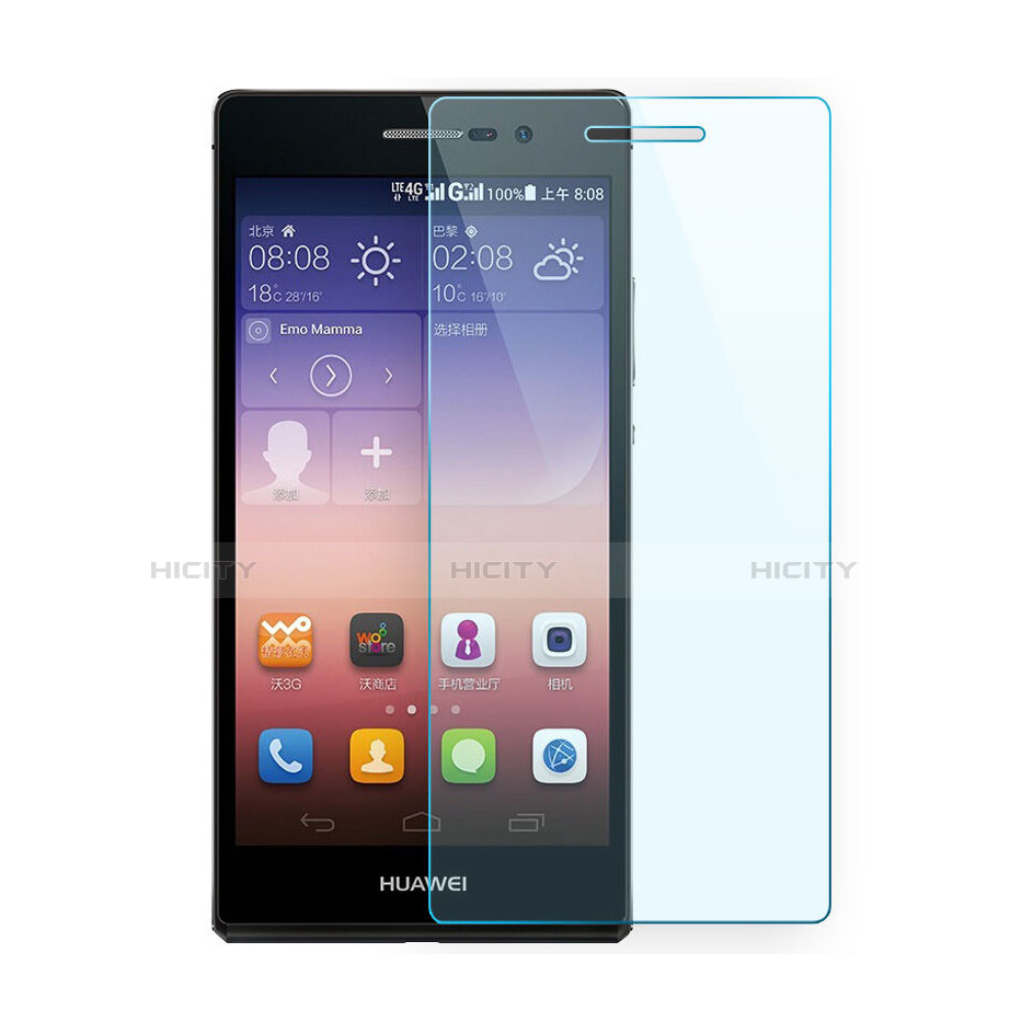 Huawei Ascend P7用強化ガラス 液晶保護フィルム ファーウェイ クリア