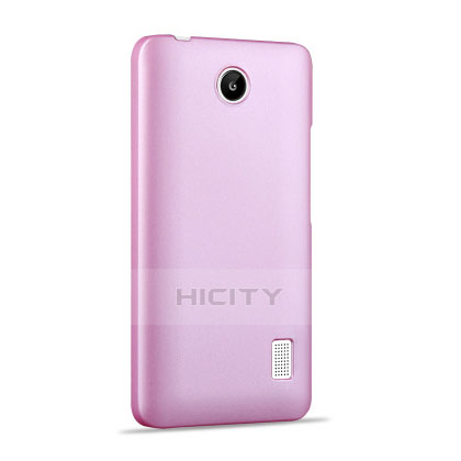 Huawei Ascend Y635用ハードケース プラスチック 質感もマット ファーウェイ ピンク
