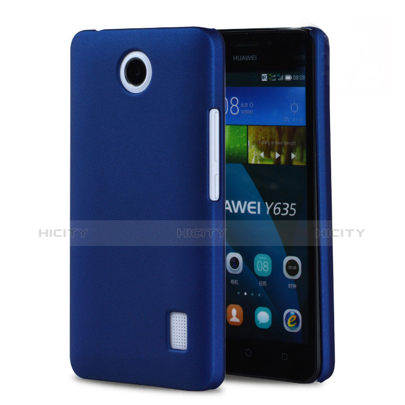 Huawei Ascend Y635 Dual SIM用ハードケース プラスチック 質感もマット ファーウェイ ネイビー
