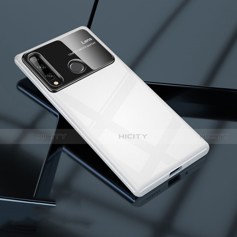 Huawei Enjoy 10 Plus用ハードケース プラスチック 質感もマット カバー M01 ファーウェイ ホワイト