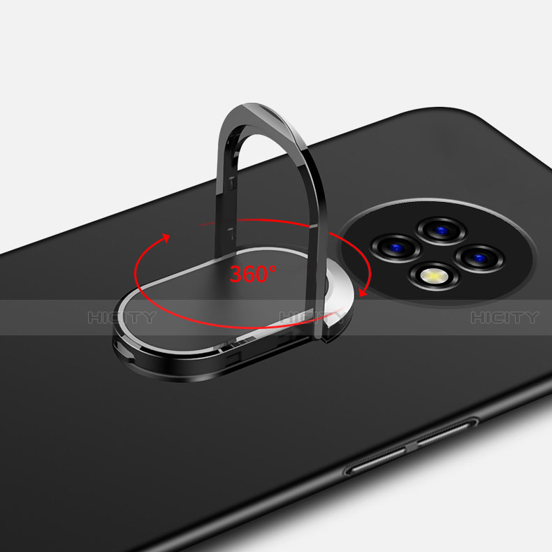 Huawei Enjoy 20 Plus 5G用ハードケース プラスチック 質感もマット アンド指輪 マグネット式 A01 ファーウェイ 