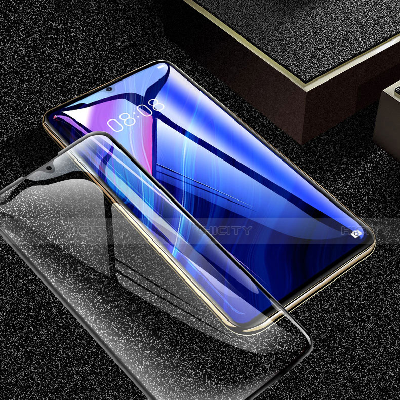 Huawei Enjoy 20 Pro 5G用強化ガラス フル液晶保護フィルム ファーウェイ ブラック