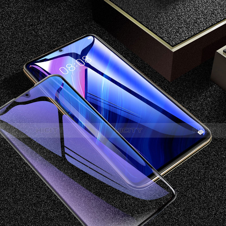 Huawei Enjoy 20 Pro 5G用強化ガラス フル液晶保護フィルム アンチグレア ブルーライト ファーウェイ ブラック