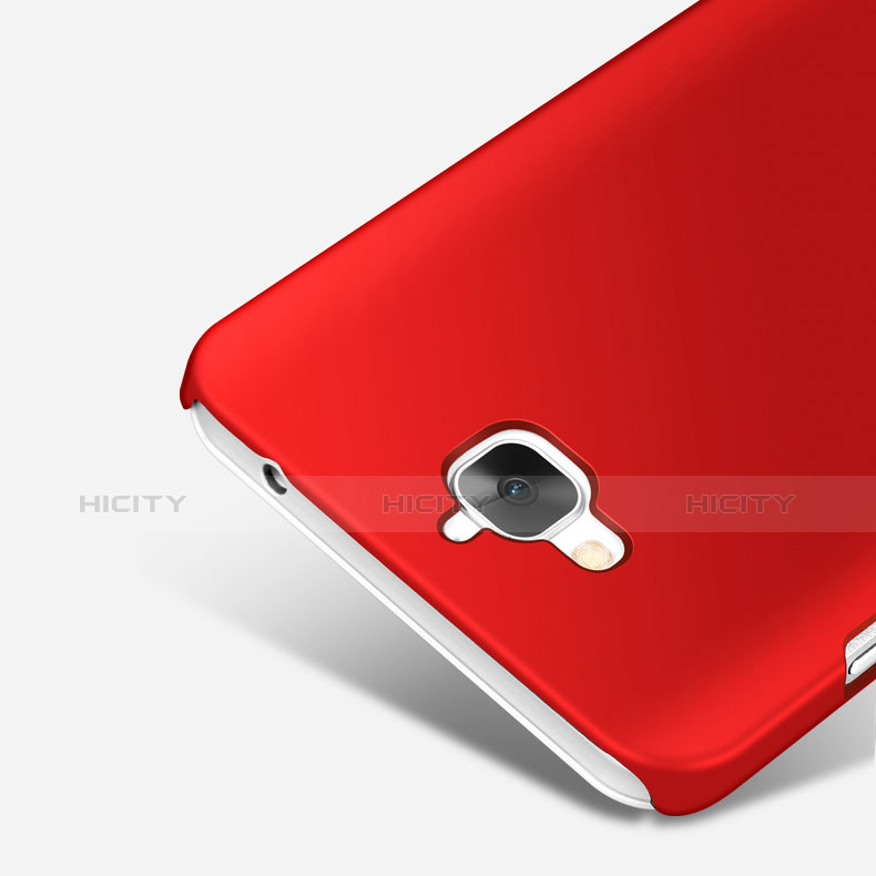 Huawei Enjoy 5用ハードケース プラスチック 質感もマット ファーウェイ レッド