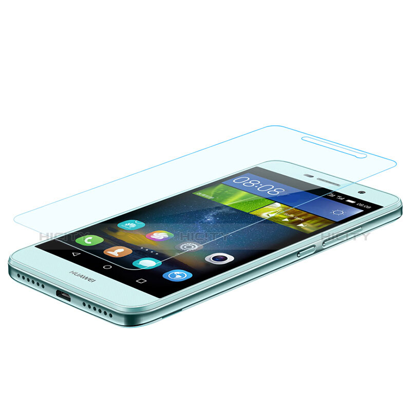 Huawei Enjoy 5用アンチグレア ブルーライト 強化ガラス 液晶保護フィルム ファーウェイ ネイビー
