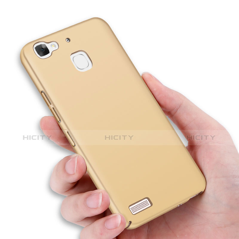 Huawei Enjoy 5S用ハードケース プラスチック 質感もマット M01 ファーウェイ ゴールド