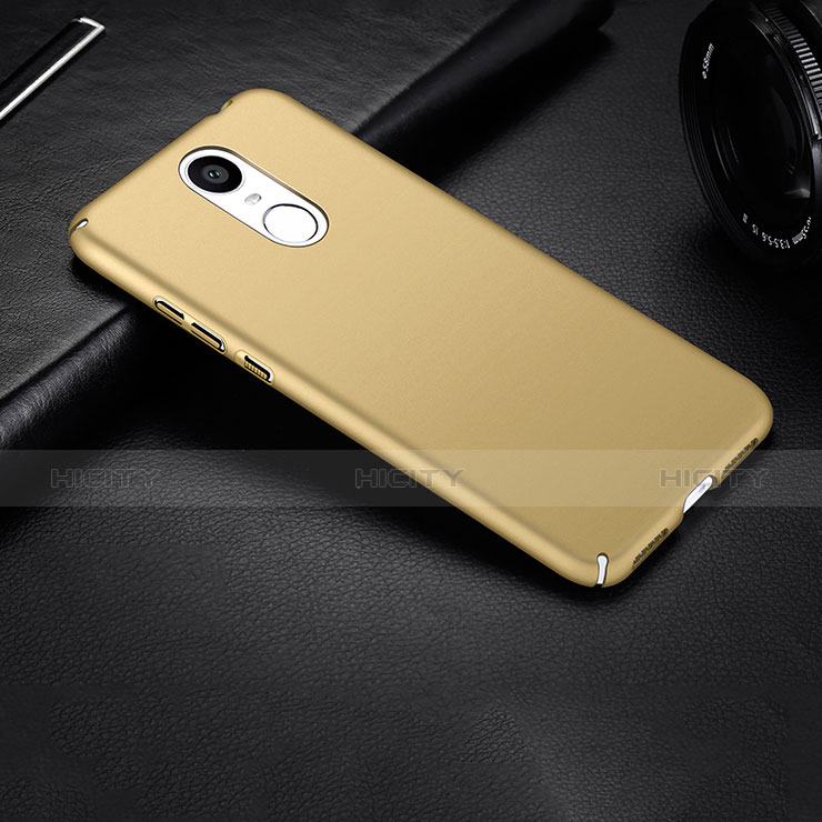 Huawei Enjoy 6用ハードケース プラスチック 質感もマット ファーウェイ ゴールド