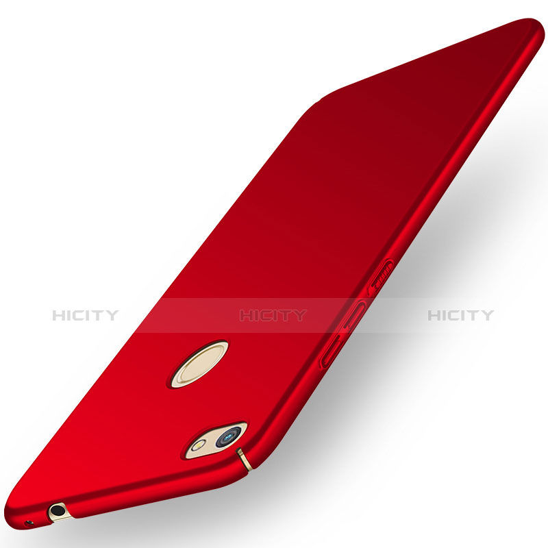 Huawei Enjoy 7用ハードケース プラスチック 質感もマット M01 ファーウェイ レッド