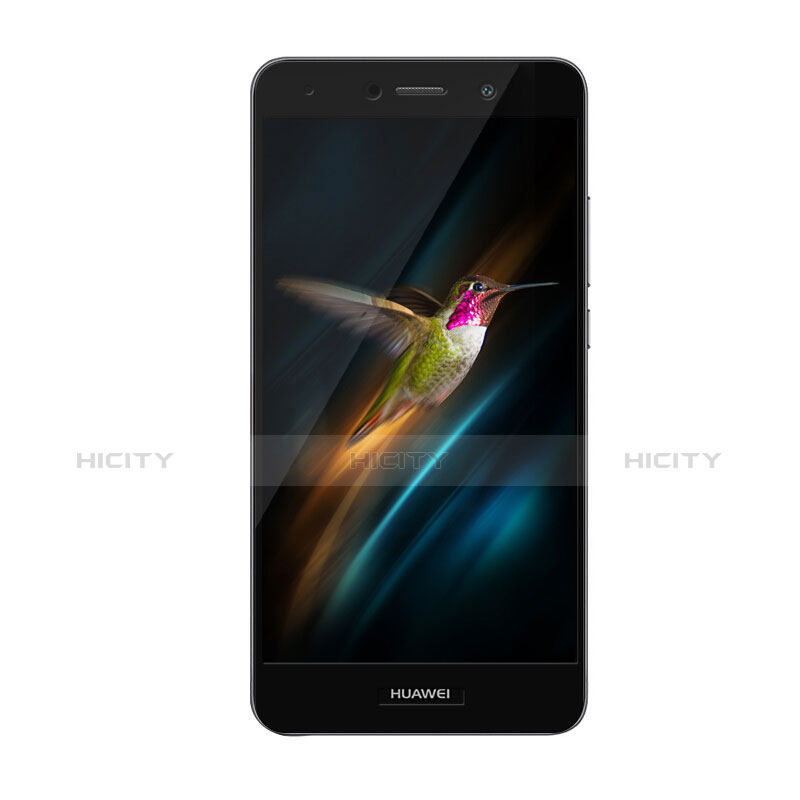 Huawei Enjoy 7 Plus用強化ガラス フル液晶保護フィルム ファーウェイ ブラック