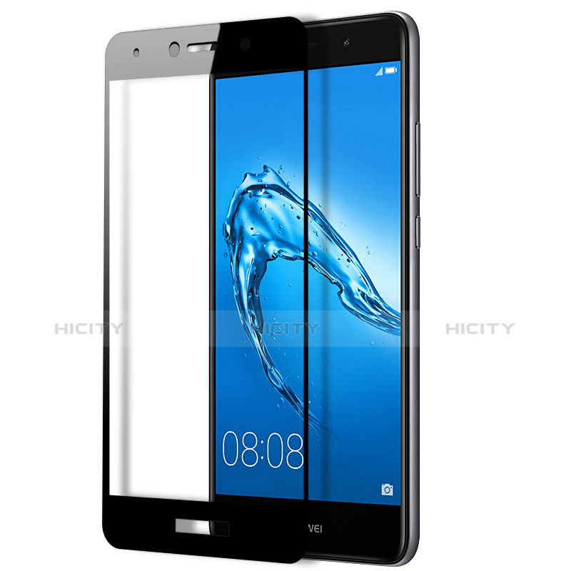 Huawei Enjoy 7 Plus用アンチグレア ブルーライト 強化ガラス 液晶保護フィルム ファーウェイ ネイビー