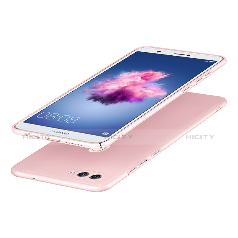 Huawei Enjoy 7S用ハードケース プラスチック 質感もマット ファーウェイ ピンク