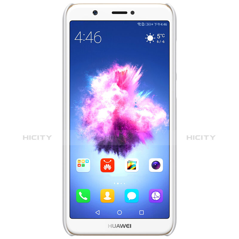 Huawei Enjoy 7S用ハードケース プラスチック 質感もマット M02 ファーウェイ ホワイト