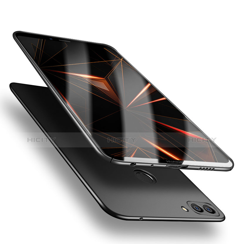 Huawei Enjoy 7S用ハードケース プラスチック 質感もマット M04 ファーウェイ ブラック