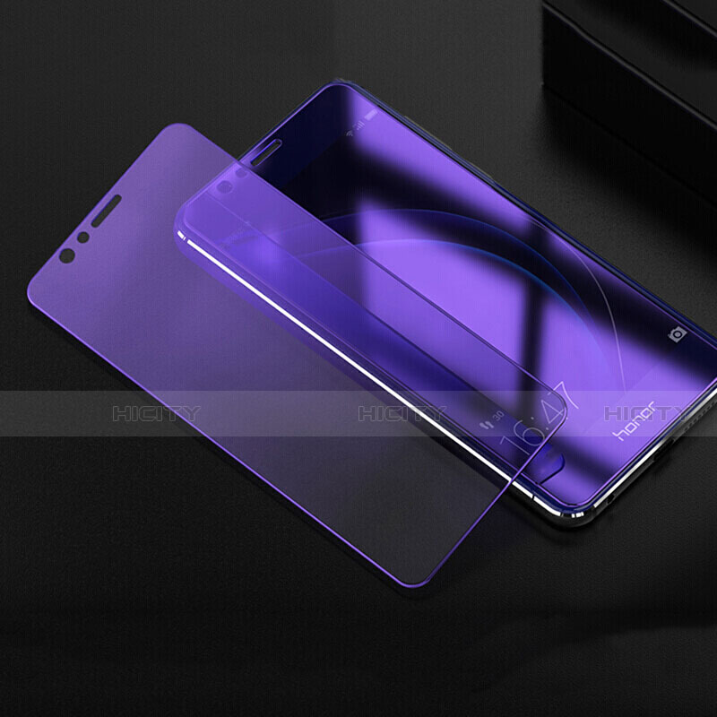 Huawei Enjoy 8e用アンチグレア ブルーライト 強化ガラス 液晶保護フィルム B01 ファーウェイ クリア