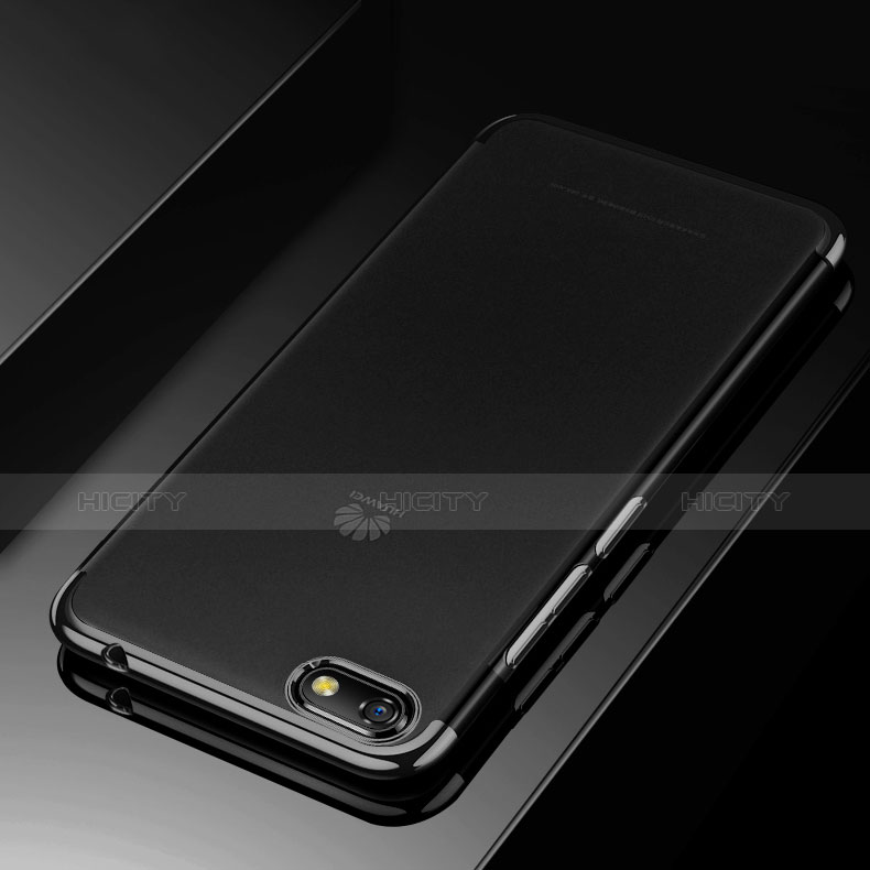Huawei Enjoy 8e Lite用極薄ソフトケース シリコンケース 耐衝撃 全面保護 クリア透明 S01 ファーウェイ 