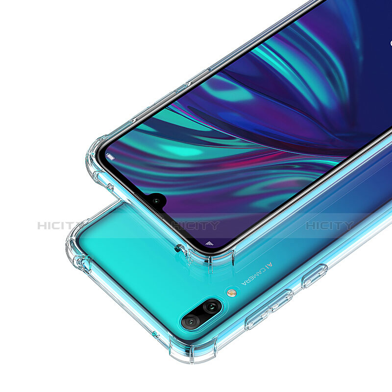 Huawei Enjoy 9用極薄ソフトケース シリコンケース 耐衝撃 全面保護 クリア透明 T02 ファーウェイ クリア