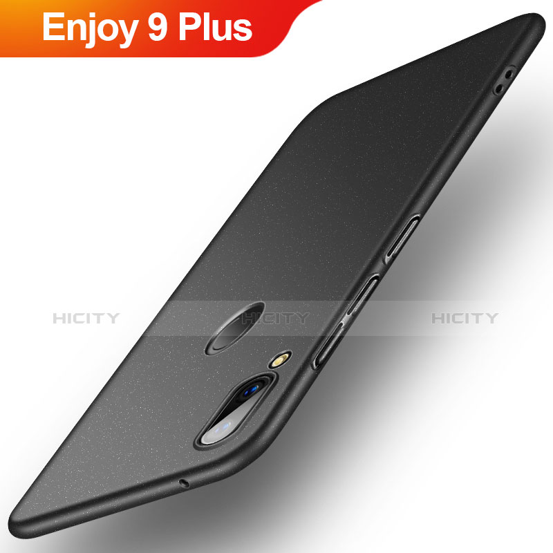 Huawei Enjoy 9 Plus用ハードケース プラスチック 質感もマット P01 ファーウェイ ブラック