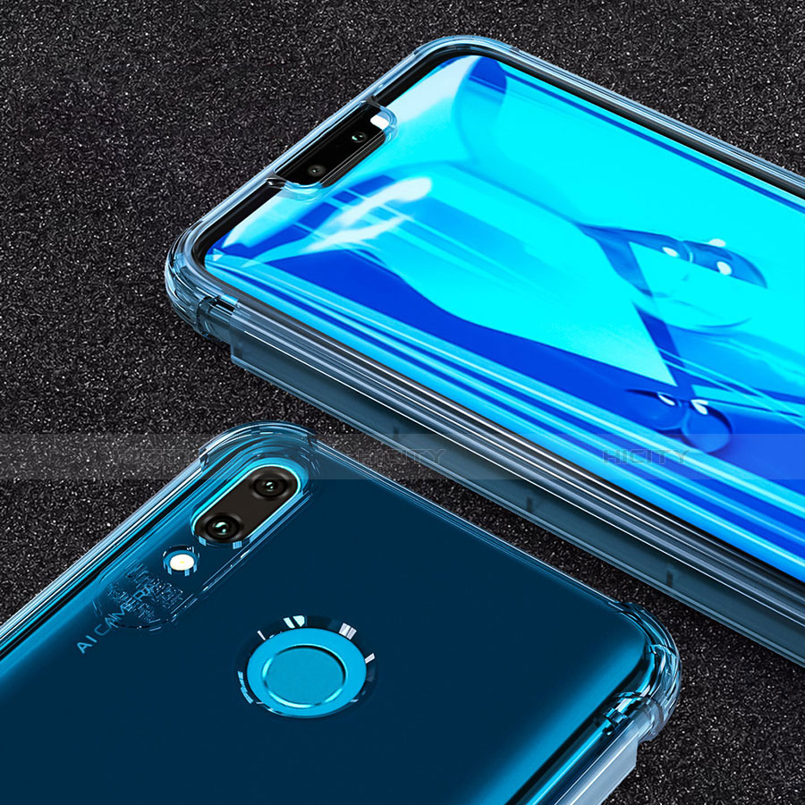 Huawei Enjoy 9 Plus用極薄ソフトケース シリコンケース 耐衝撃 全面保護 クリア透明 S01 ファーウェイ 