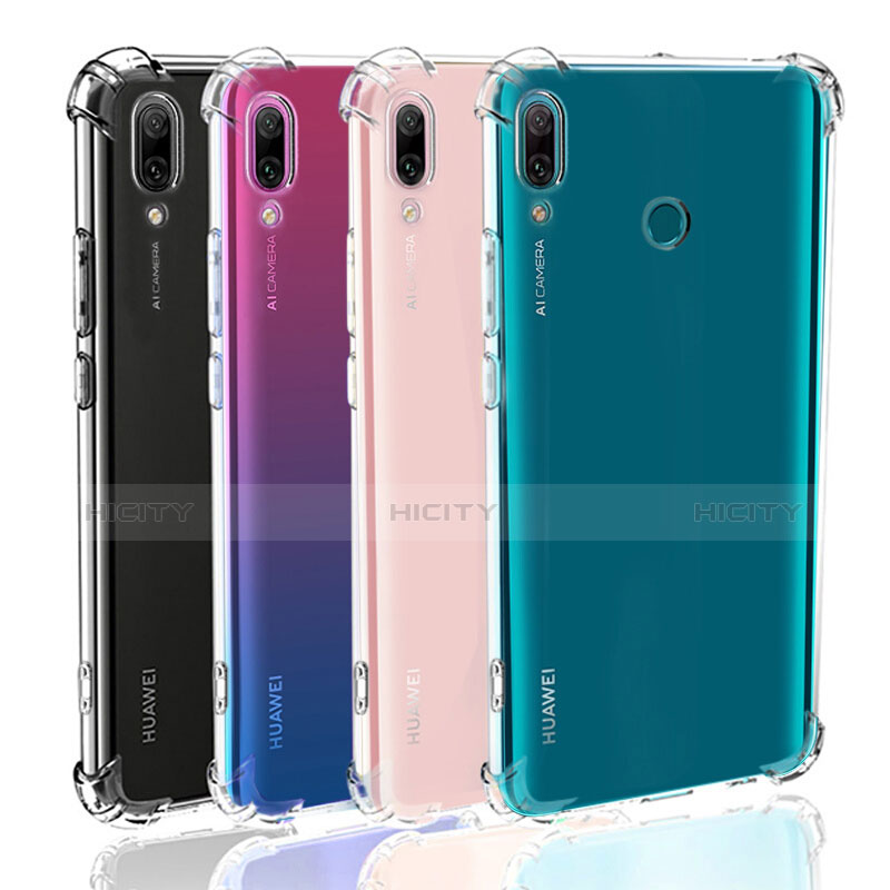 Huawei Enjoy 9 Plus用極薄ソフトケース シリコンケース 耐衝撃 全面保護 クリア透明 H04 ファーウェイ 