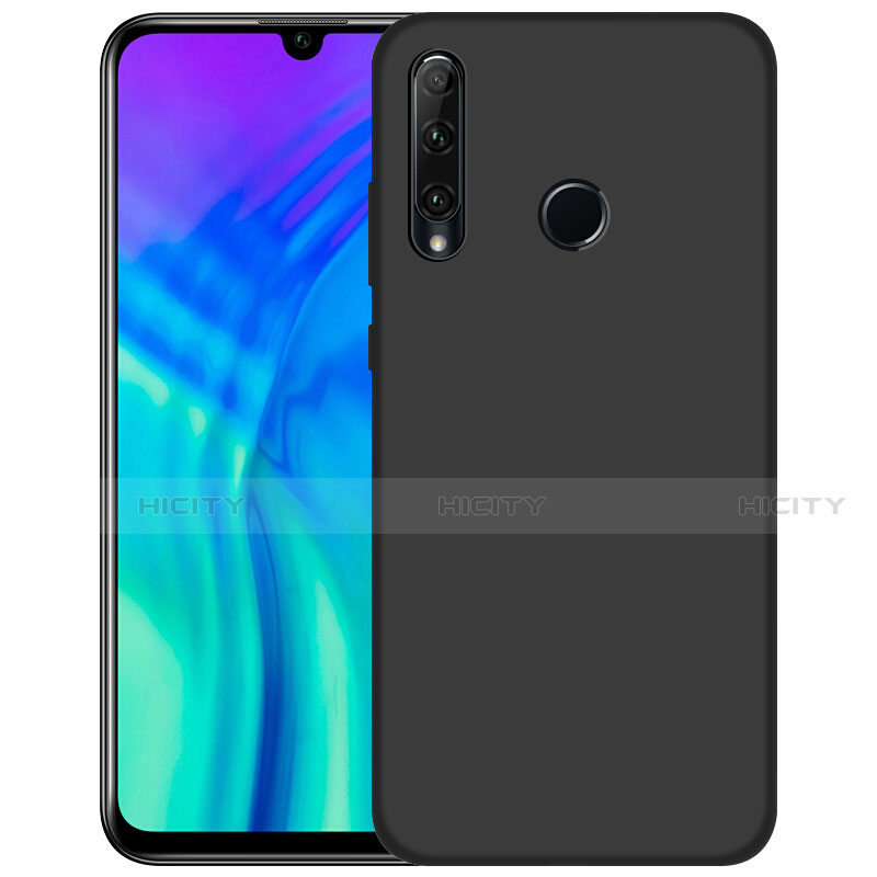 Huawei Enjoy 9s用極薄ソフトケース シリコンケース 耐衝撃 全面保護 S02 ファーウェイ ブラック