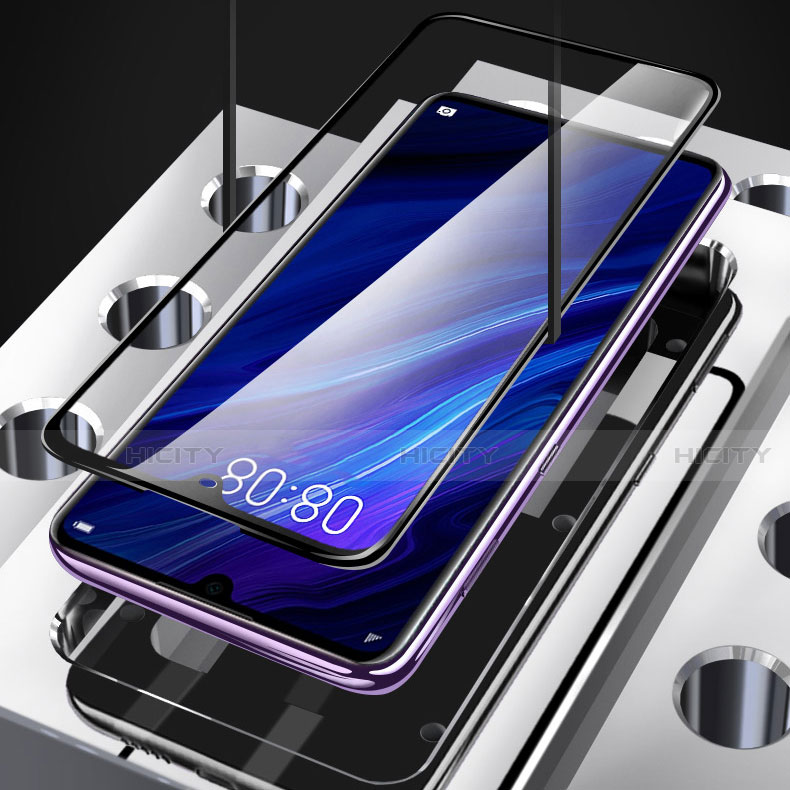 Huawei Enjoy Z 5G用強化ガラス フル液晶保護フィルム ファーウェイ ブラック