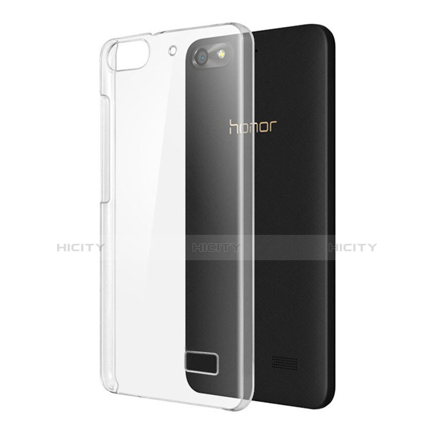Huawei G Play Mini用ハードケース クリスタル クリア透明 ファーウェイ クリア