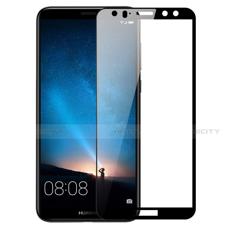 Huawei G10用強化ガラス フル液晶保護フィルム ファーウェイ ブラック