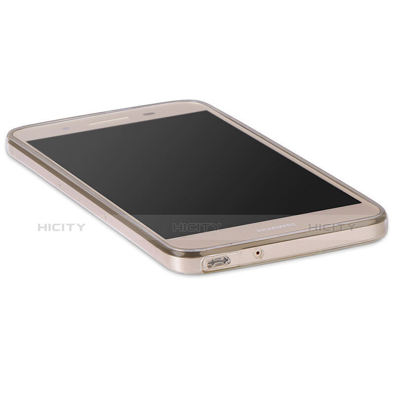 Huawei G8 Mini用極薄ソフトケース シリコンケース 耐衝撃 全面保護 クリア透明 T03 ファーウェイ クリア