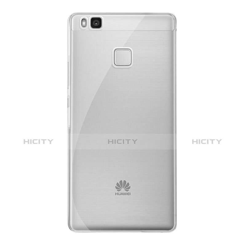 Huawei G9 Lite用極薄ソフトケース シリコンケース 耐衝撃 全面保護 クリア透明 T02 ファーウェイ クリア