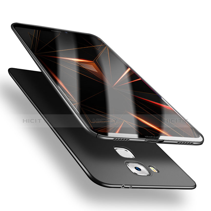 Huawei G9 Plus用ハードケース プラスチック 質感もマット M03 ファーウェイ ブラック