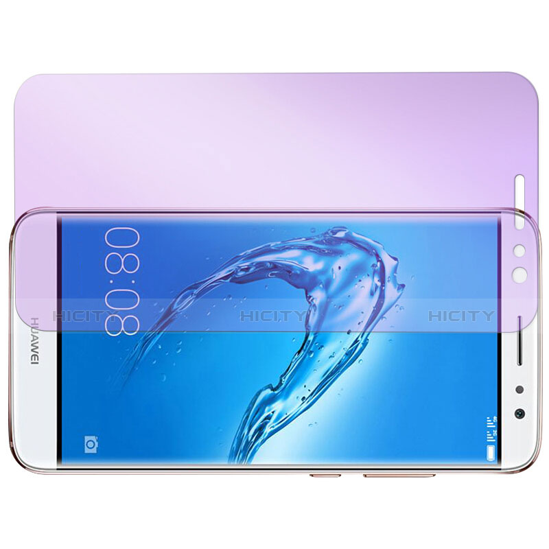 Huawei G9 Plus用アンチグレア ブルーライト 強化ガラス 液晶保護フィルム B01 ファーウェイ ネイビー