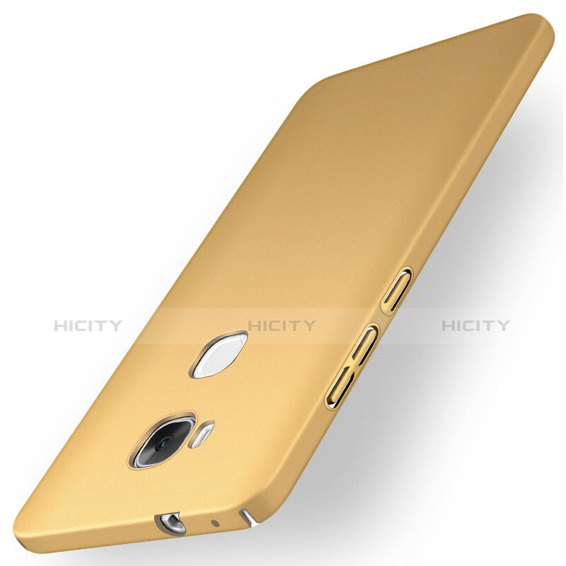 Huawei GR5用ハードケース プラスチック 質感もマット M01 ファーウェイ ゴールド