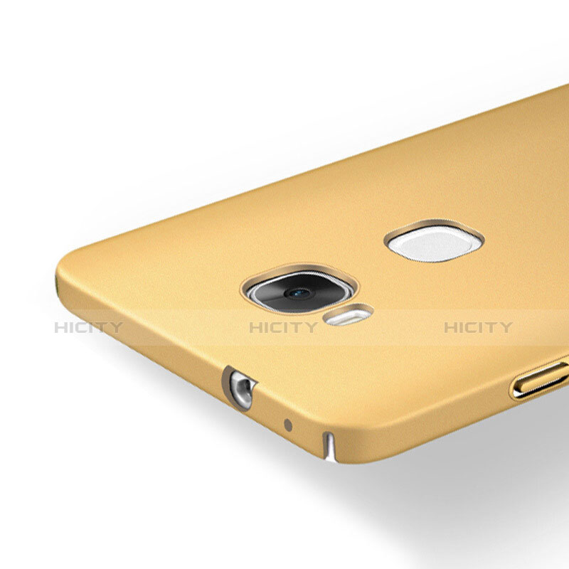 Huawei GR5用ハードケース プラスチック 質感もマット M01 ファーウェイ ゴールド
