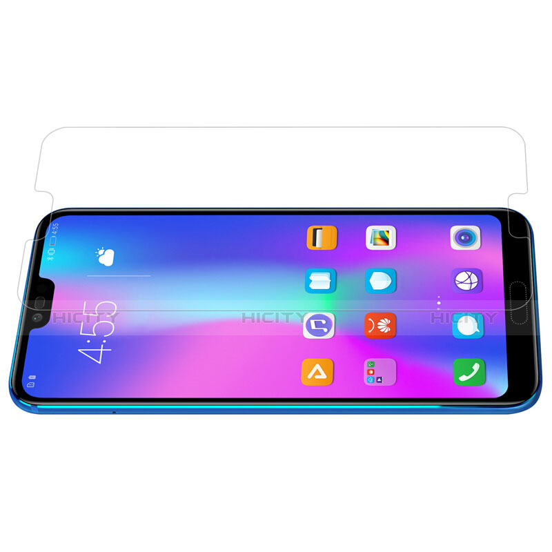 Huawei Honor 10用強化ガラス 液晶保護フィルム T01 ファーウェイ クリア