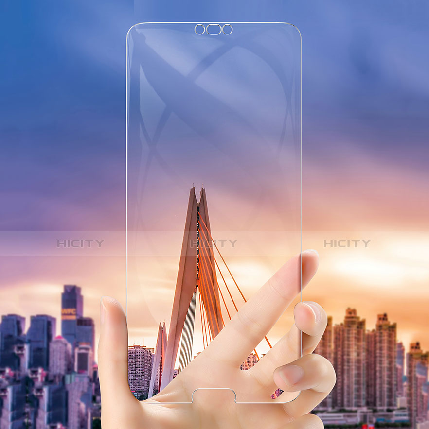 Huawei Honor 10用強化ガラス 液晶保護フィルム T03 ファーウェイ クリア