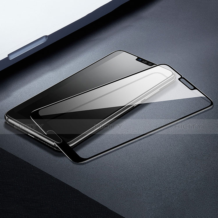 Huawei Honor 10用強化ガラス フル液晶保護フィルム F07 ファーウェイ ブラック