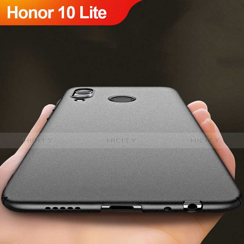 Huawei Honor 10 Lite用ハードケース プラスチック 質感もマット M01 ファーウェイ ブラック