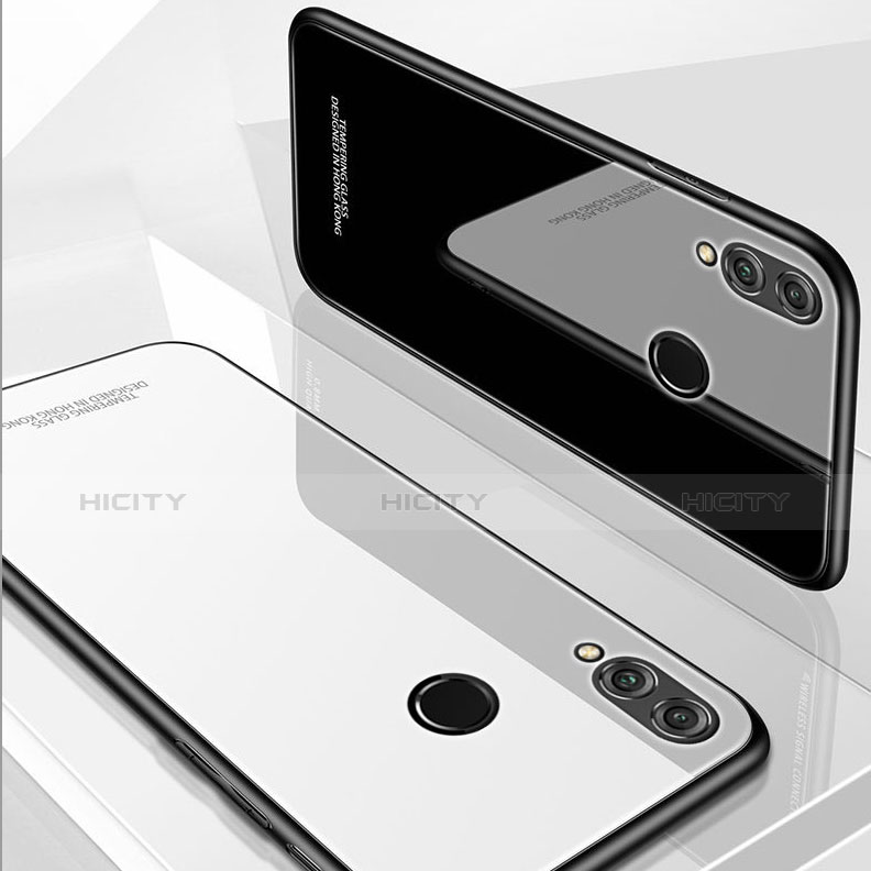 Huawei Honor 10 Lite用ハイブリットバンパーケース プラスチック 鏡面 カバー M02 ファーウェイ 